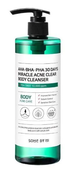 Comfortable SOME BY MI AHA BHA PHA 30 Days acne clear body cleanser400 g Trusted