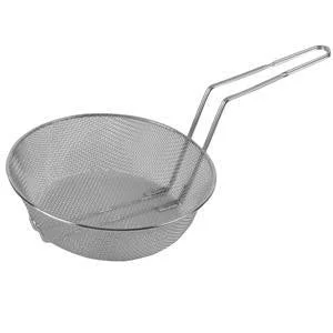 Elite LG Deep Round Fine Mesh Frying Fry Cooker Basket for Stove Top Stovetop Pot Pan Verified