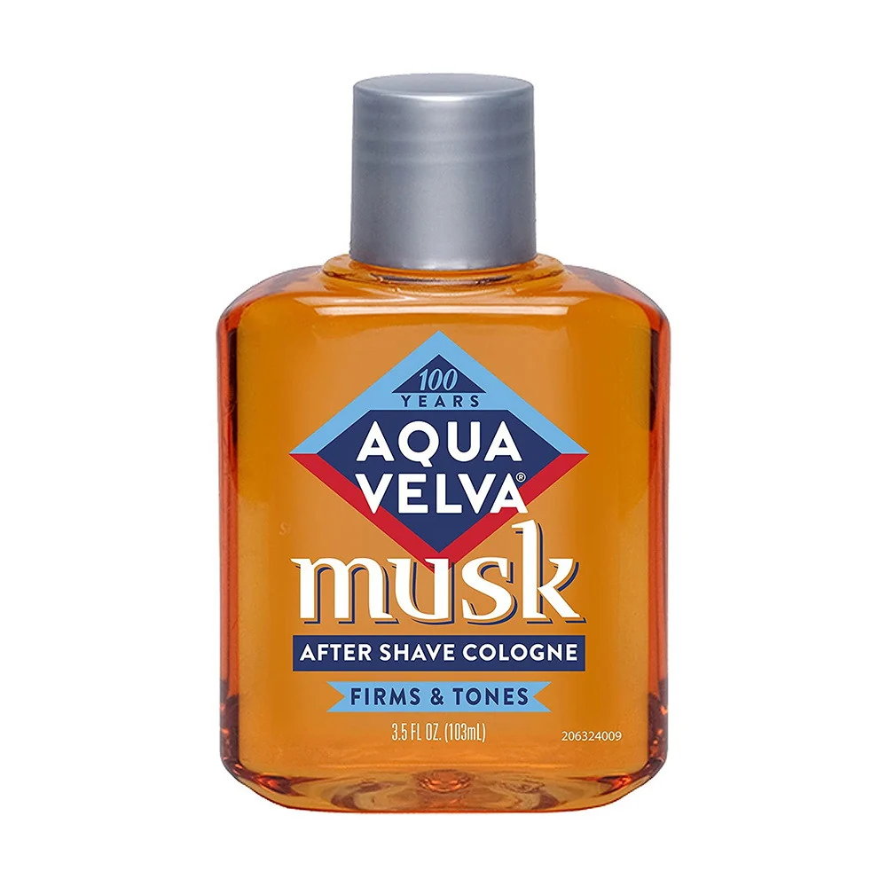 Verified Aqua Velva Musk After Shave Cologne Firms and Tones 3.5 Oz Easy-to-Use