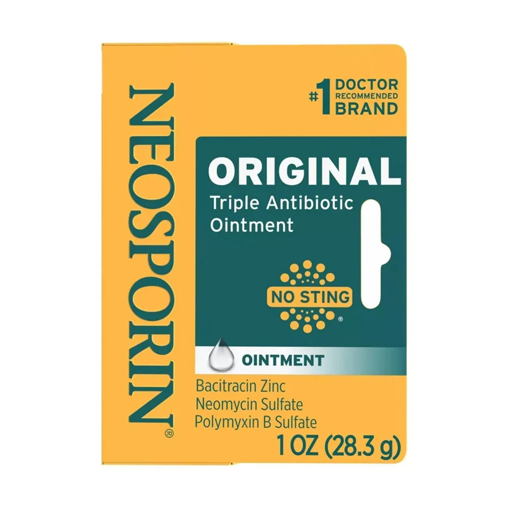 World-Class Neosporin First Aid Antibiotic Ointment 1 Oz Detailed