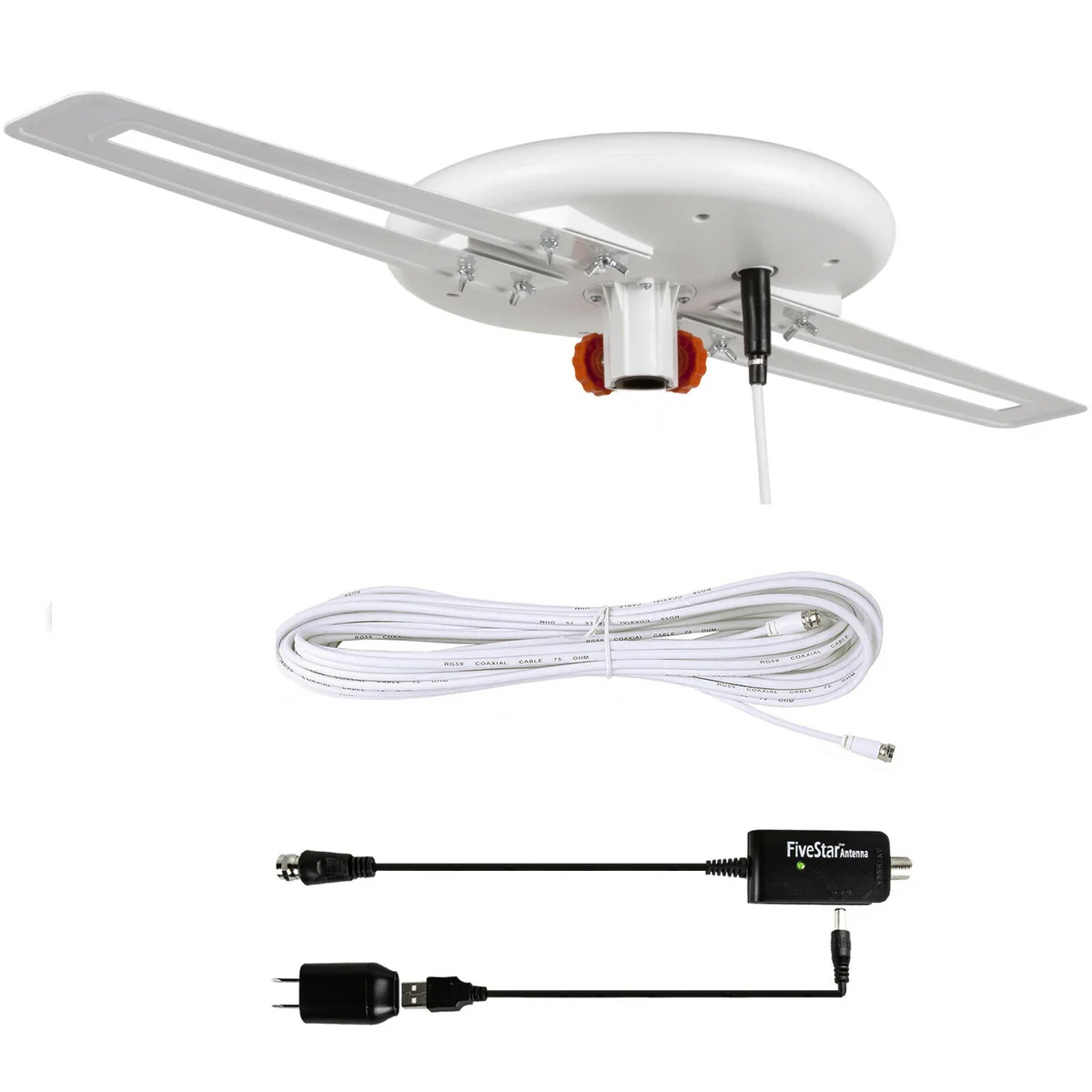 Soft Powerful Omni Directional Digital Outdoor HDTV Long Range TV Antenna Exclusive