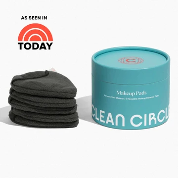 Expertly Made Clean Circle Reuseable Makeup Remover Pads Sophisticated