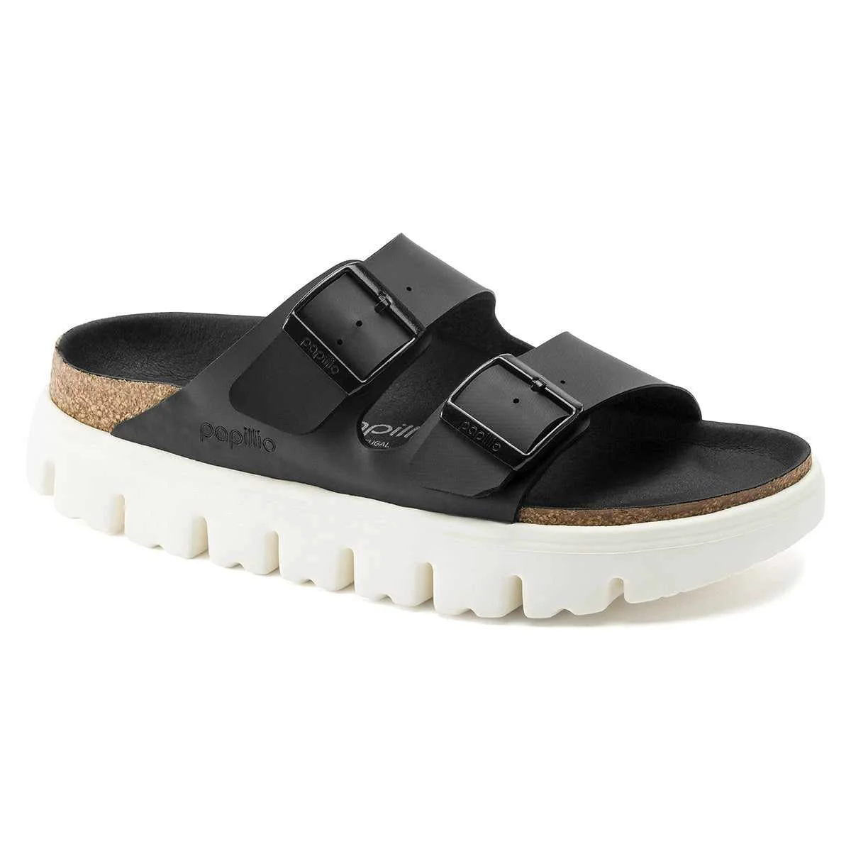 Recyclable Birkenstock Women's Papillio Arizona Chunky Birko-Flor Sandals Sustainable
