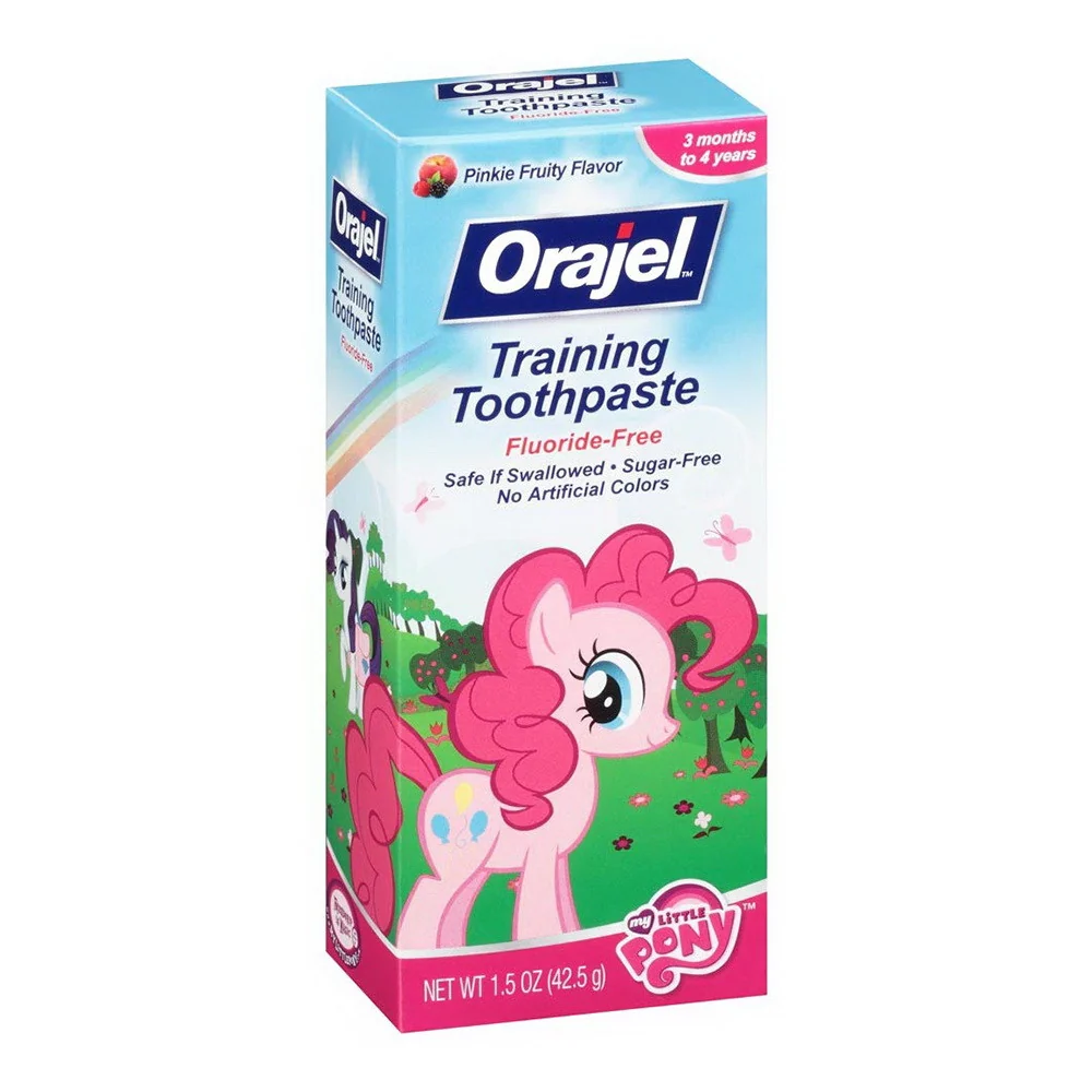 Breathable Orajel Training Fluoride- Toothpaste Pinkie Fruity 1.5 Oz Environmentally Friendly