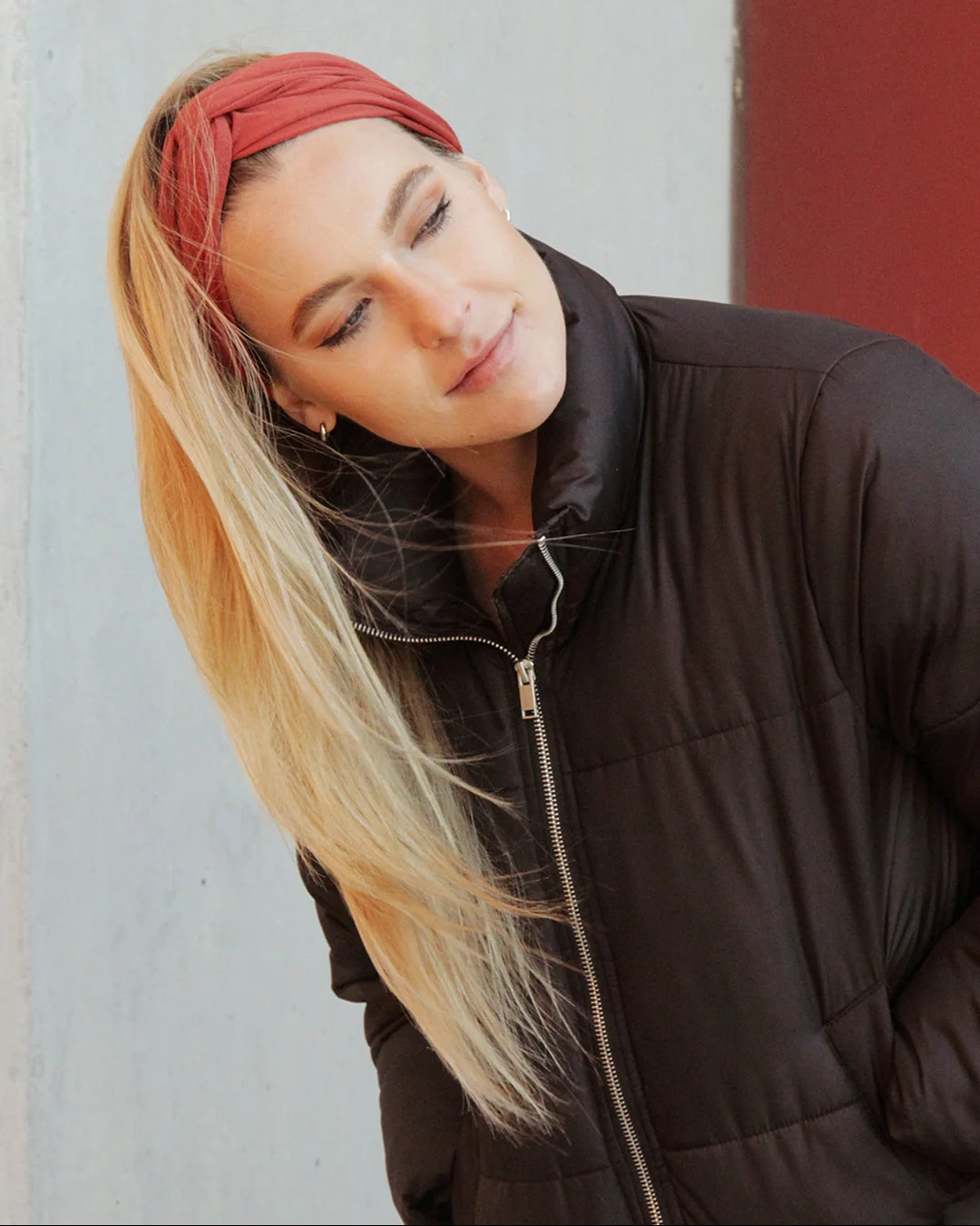 Natural Wide Twist Headband Enhanced