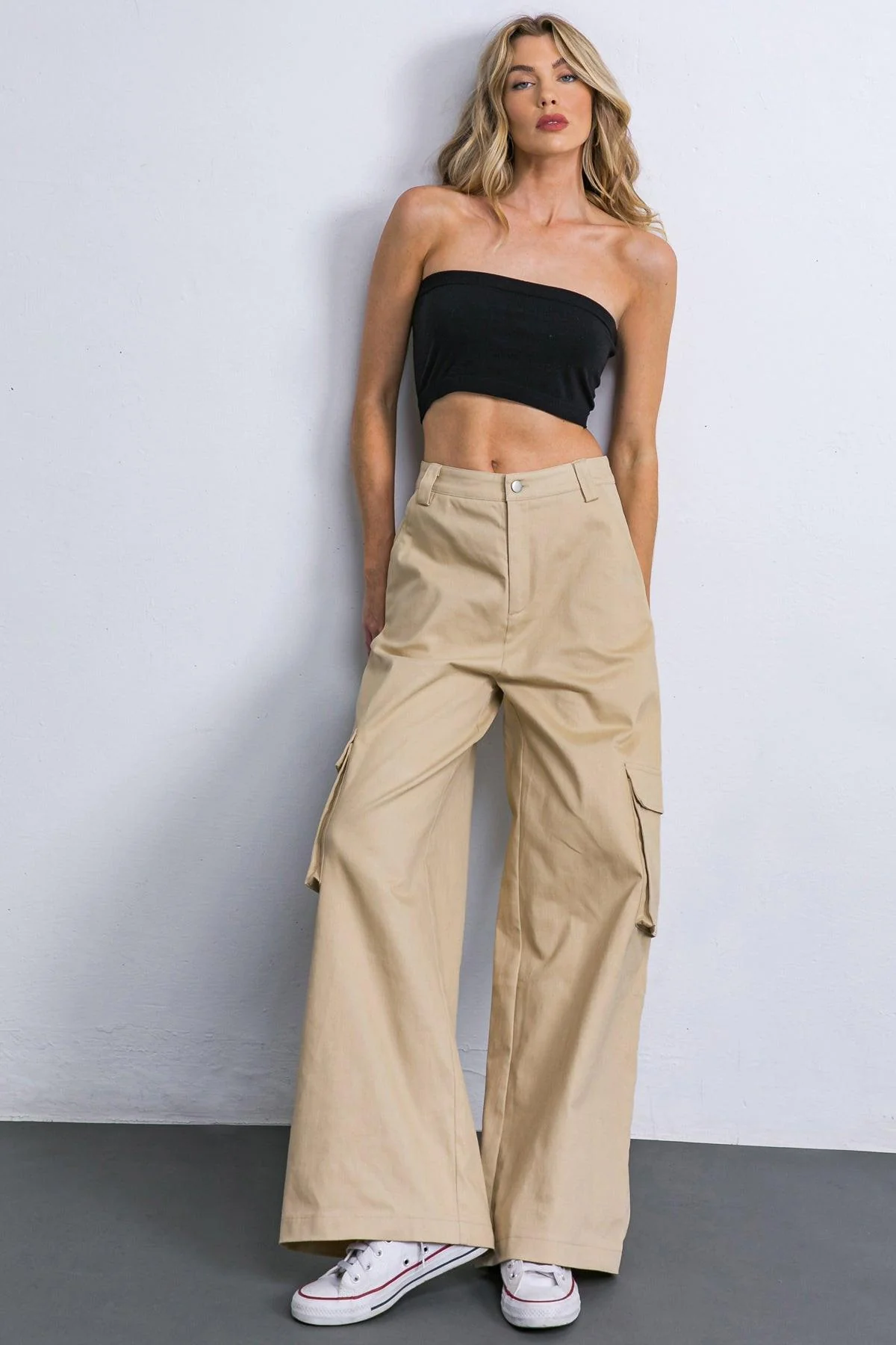 Unique Adorable Posh Woven Cargo Pants Premium Material