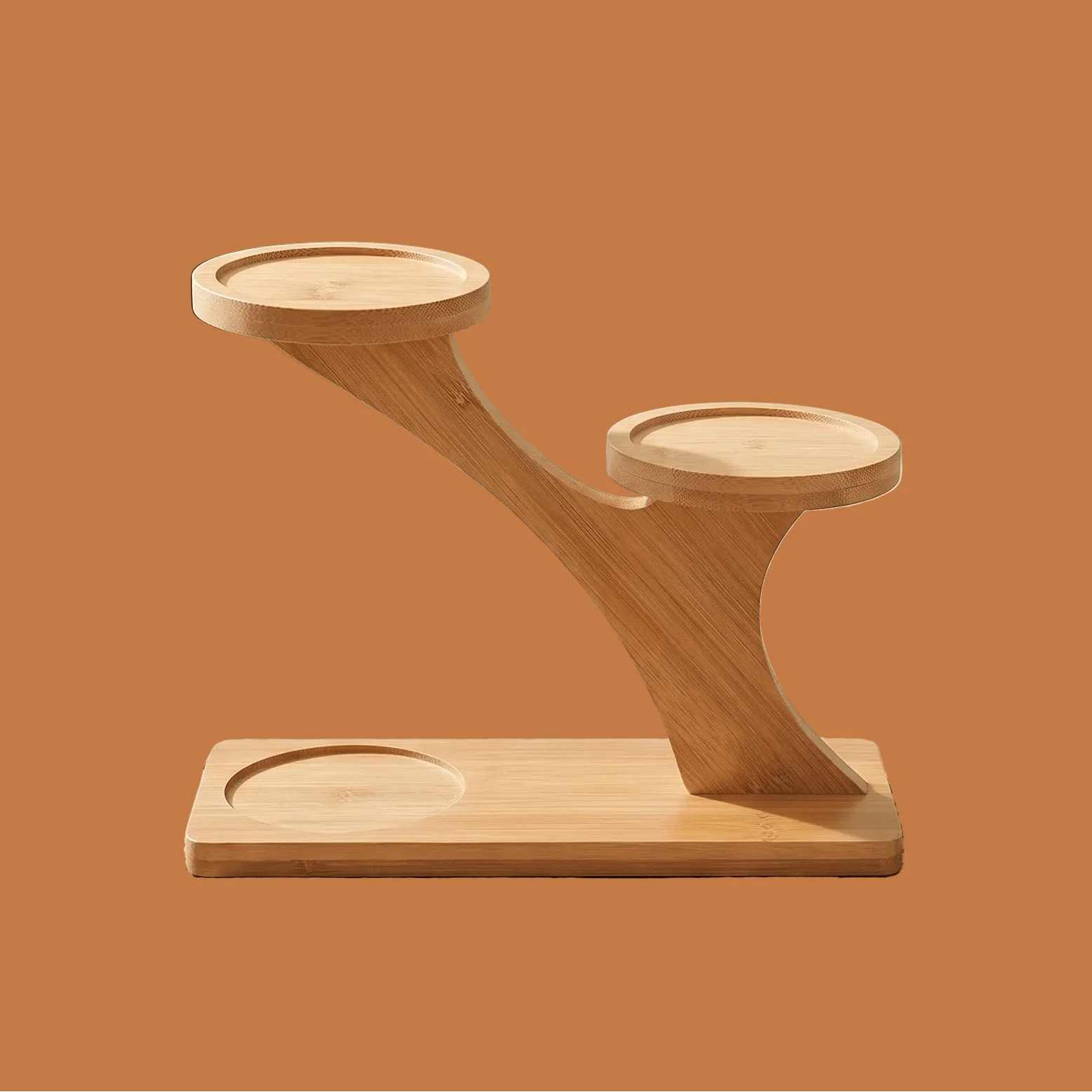 Superior Bamboo Succulent Plant Stand Relaxed