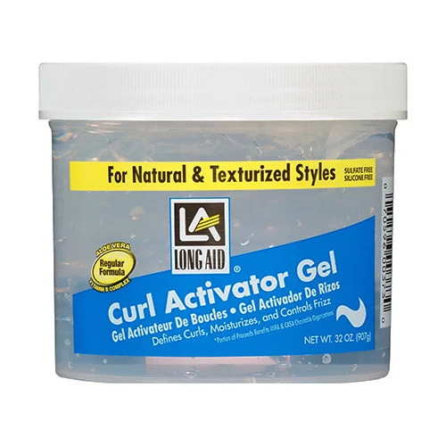 Crafted Long Aid Curl Activator Hair Gel 32 Oz Convenient