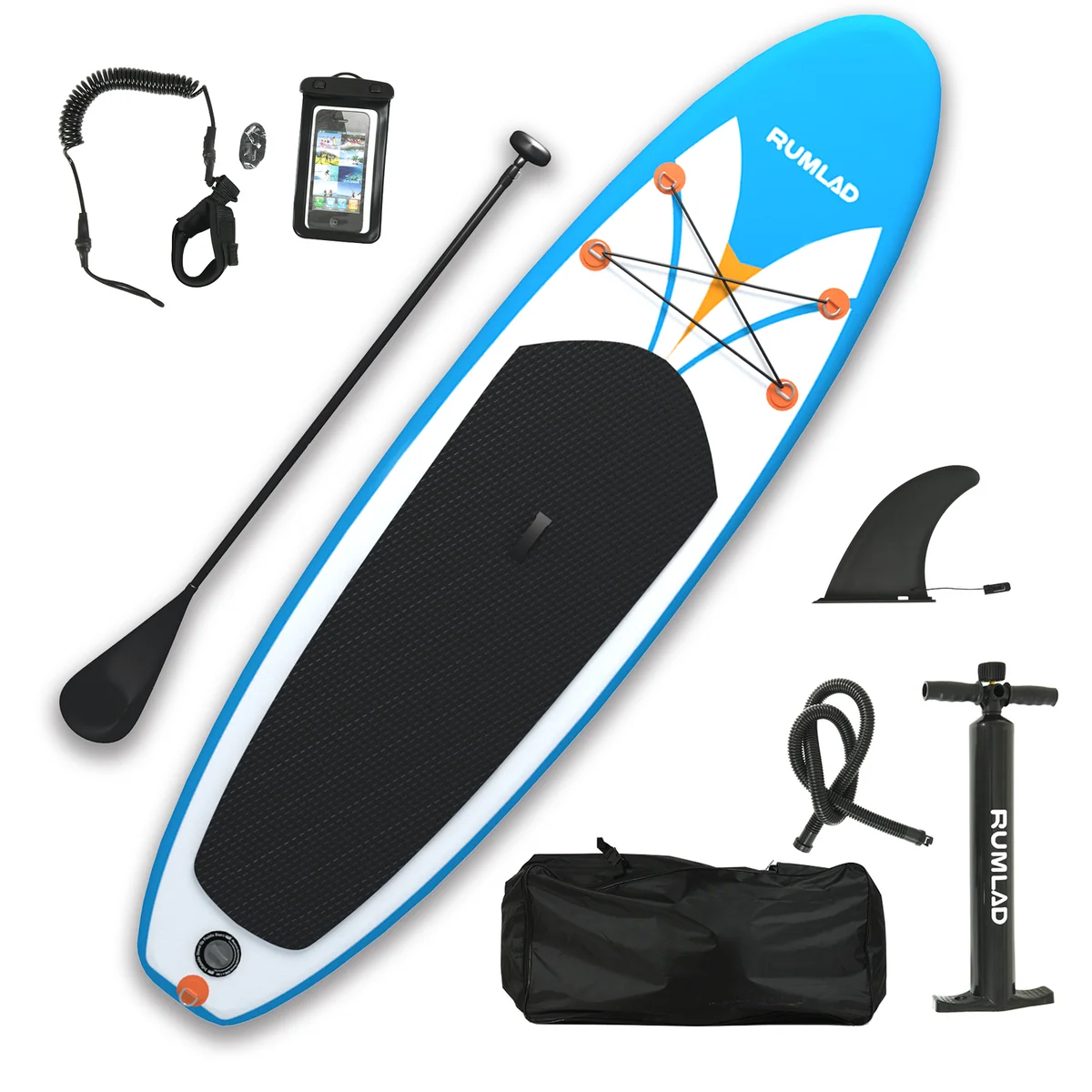 Classic Heavy Duty Inflatable Blow Up Standing Paddle Board 9' Trendy