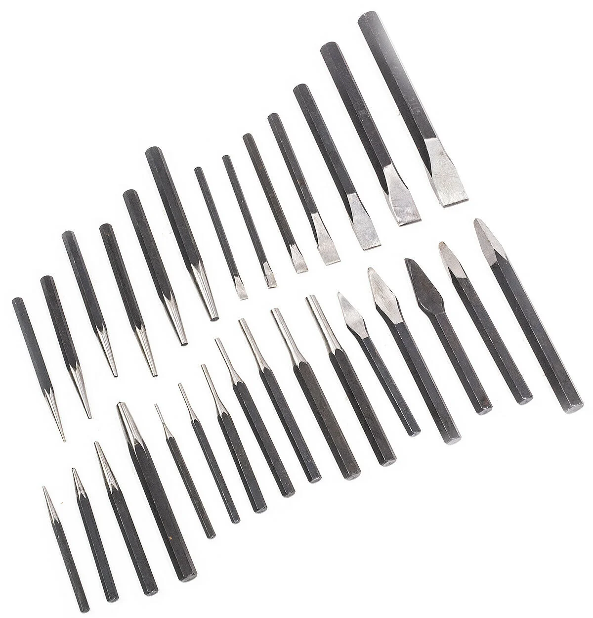 Proven 29 PC Master Mechanic's Punch and Cold Chisel Set Responsible