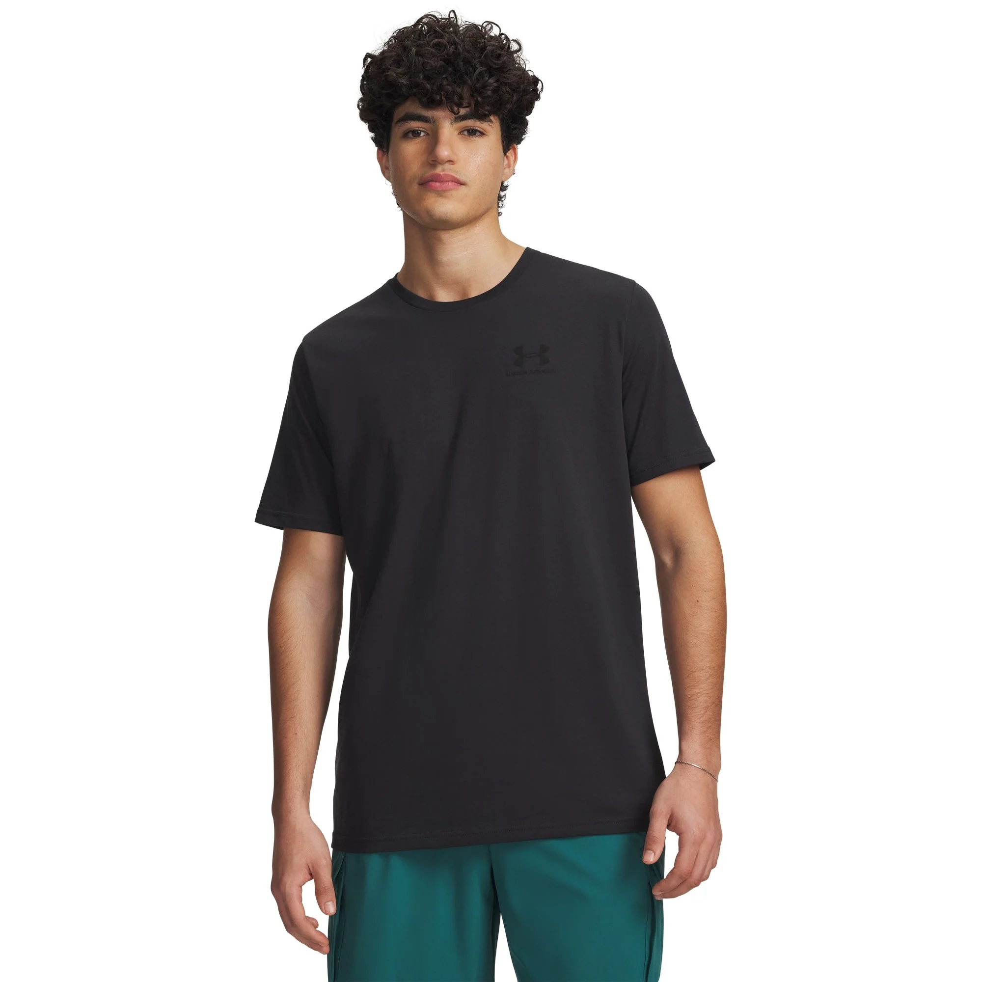 Trendy Under Armour Mens UA Sportstyle Left Chest Short Sleeve T-Shirt - Black Sustainable