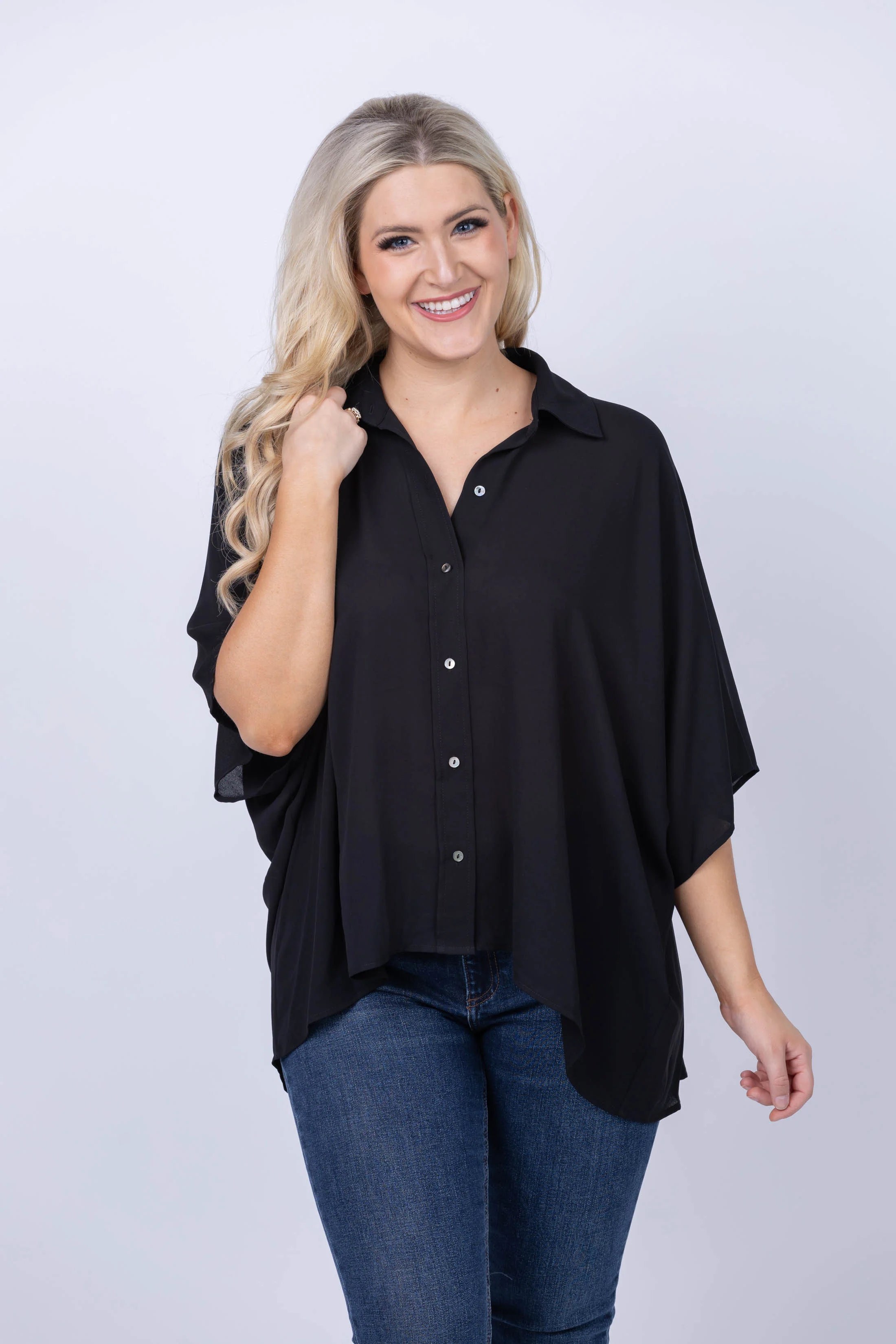 Superior Ramy Brook Mackenzie Top in Black High-End