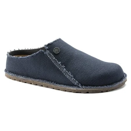 Breathable Birkenstock Unisex Zermatt Canvas Textile Midnight Blue Fast