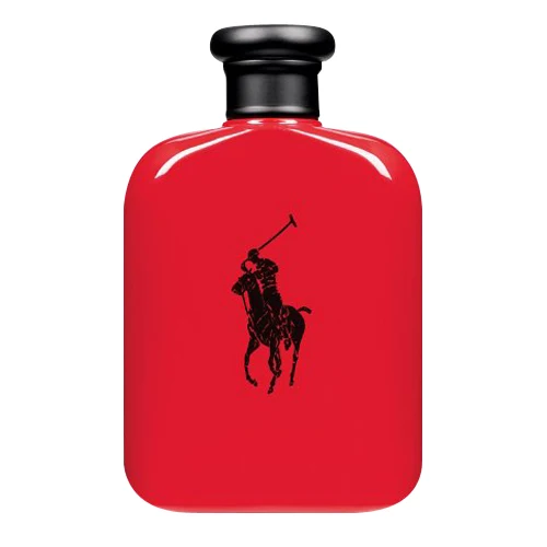 Clean Polo Ralph Lauren Red Eau de Toilette Spray For Men 4.2 Oz Sophisticated