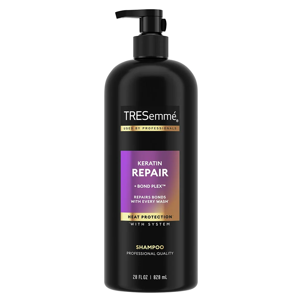 Smooth Tresemme Keratin Repair Bond Plex Heat Protection Hair Shampoo 28Oz 828ml User-Friendly
