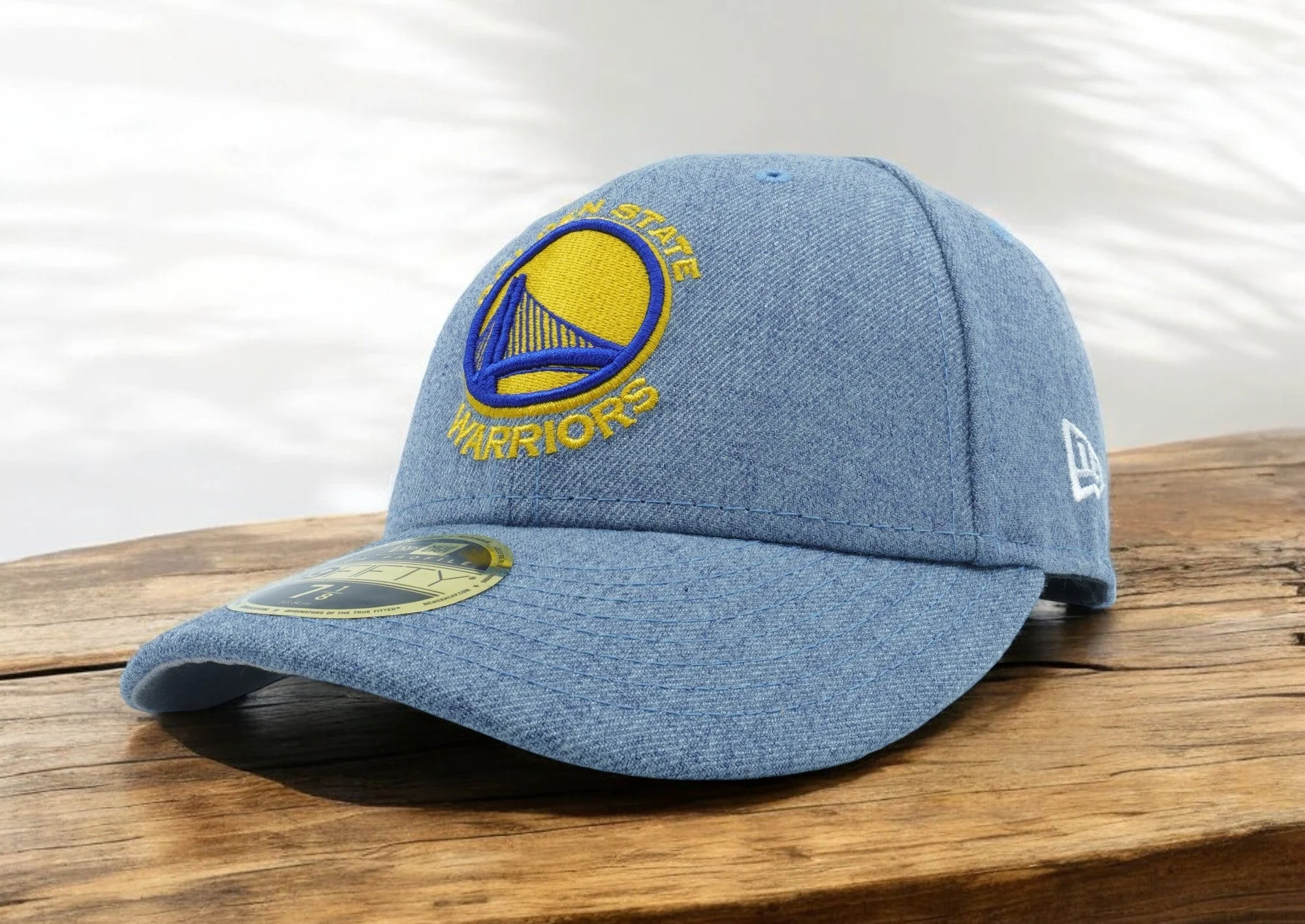 Reliable New Era Men's NBA Gs Warriors Heather Ace On The Court 5950 Fitted Long-Lasting