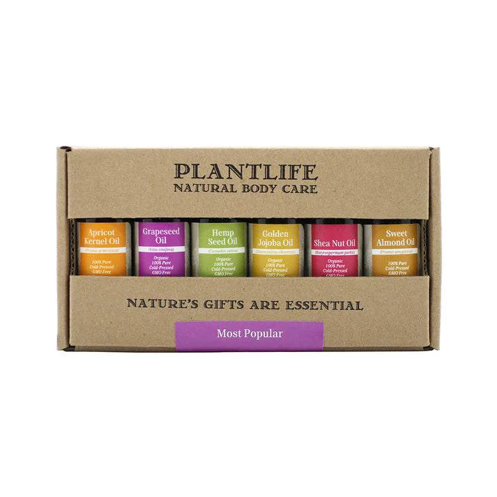 Elite Plantlife Top 6 - Apricot Grapeseed Hemp Seed Golden Jojoba Shea Nut Sweet Almond Verified