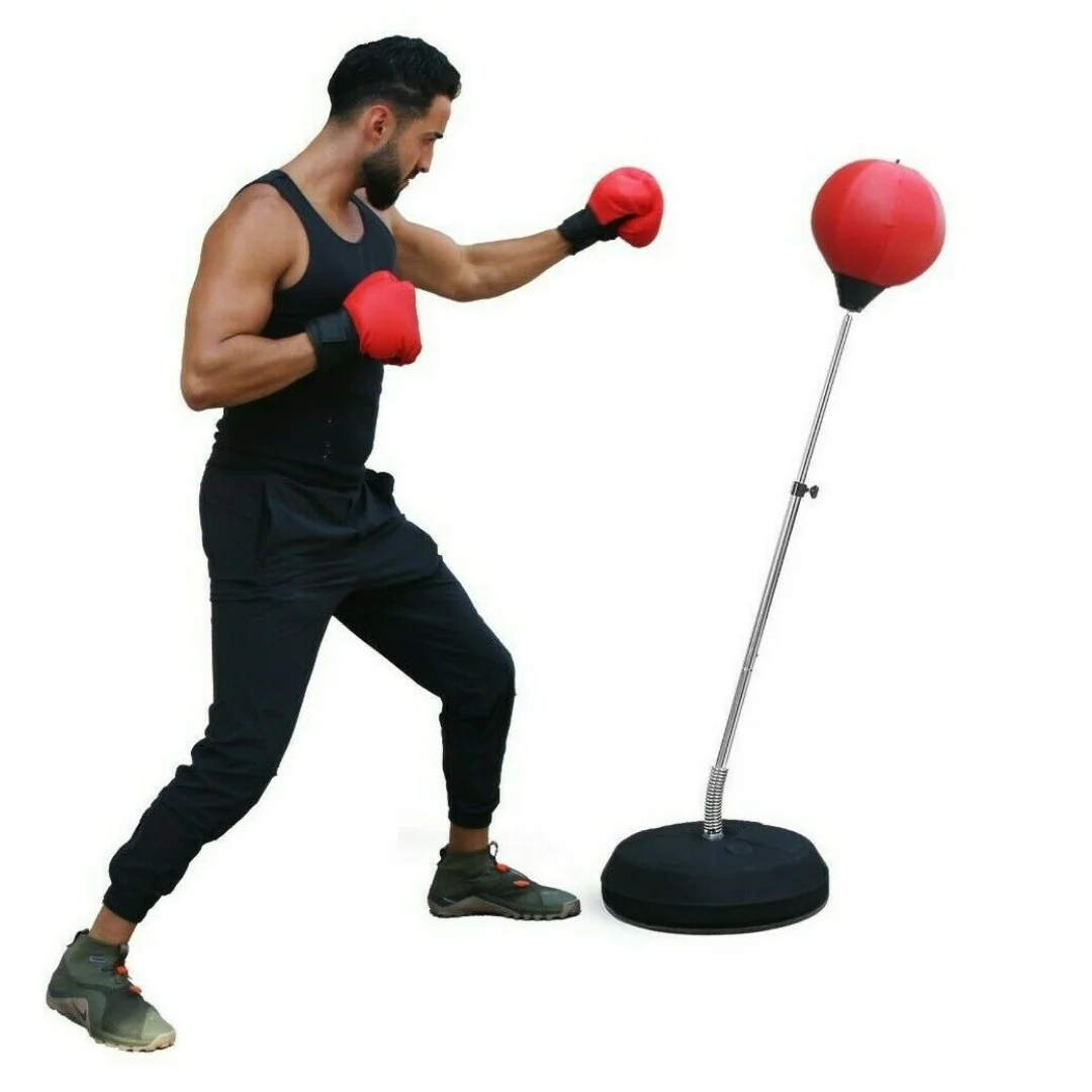Trendy Adjustable Standing Boxing Reflex Punch Bag Quality