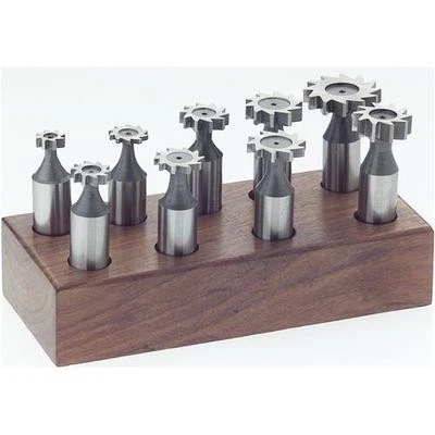 Luxury 9 Piece Woodruff Key Cutter Bit Keyseat Keyset for Milling Machine Tool Tooling Superior