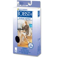 Convenient Jobst Medical Legwear Stockings Relief Compression Knee High 20-30 Mm Hg Closed Toe Beige Color - X - Large Practical