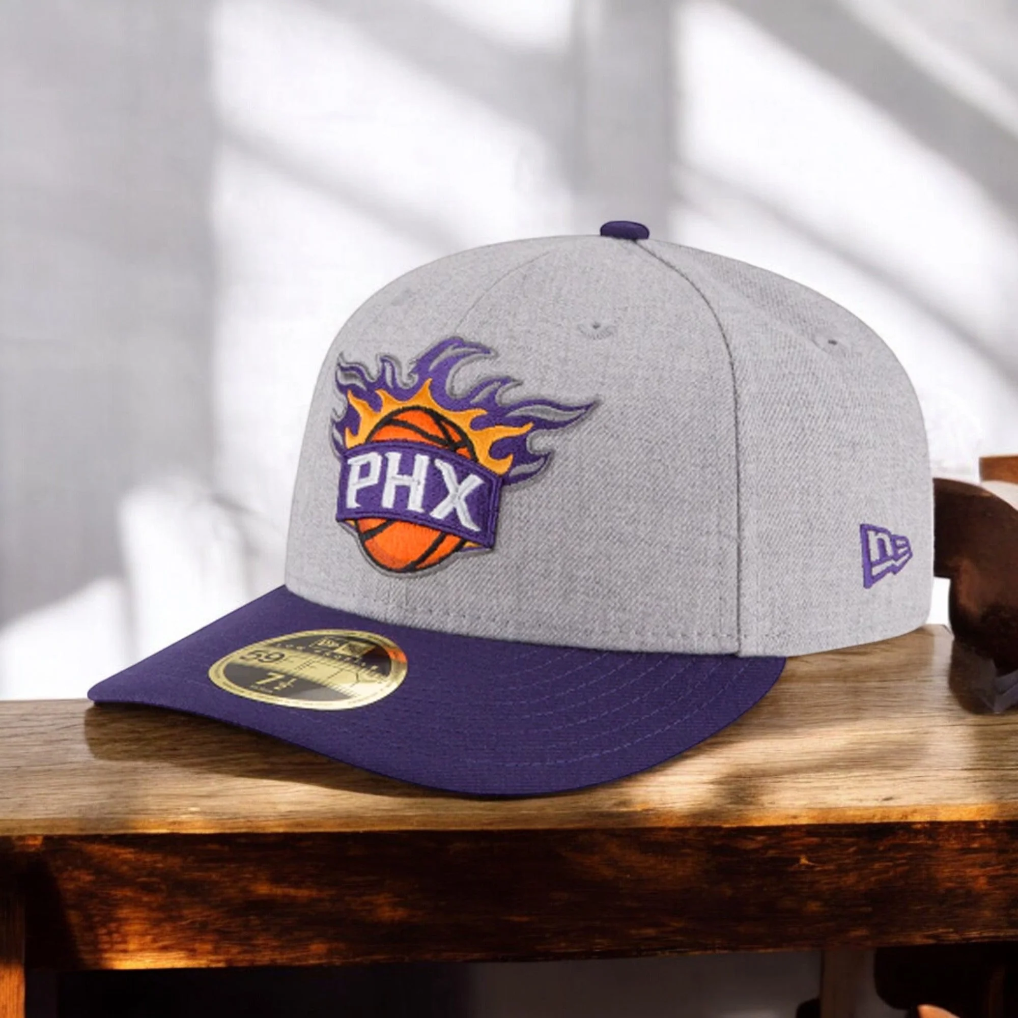 Modern New Era Men's NBA Low Profile 59Fifty Suns Smooth