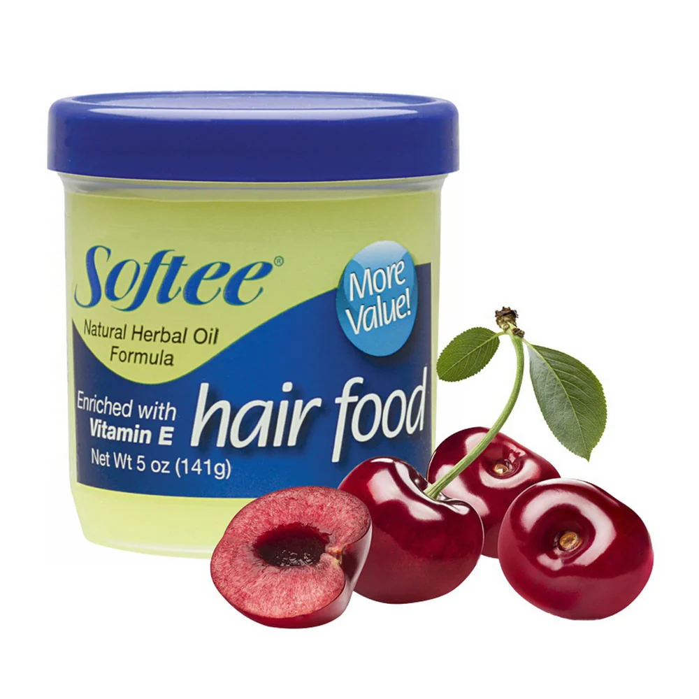 Unique Softee Natural Herbal Oil Formula Hair Food Enriched With Vitamin E 5 oz Clean