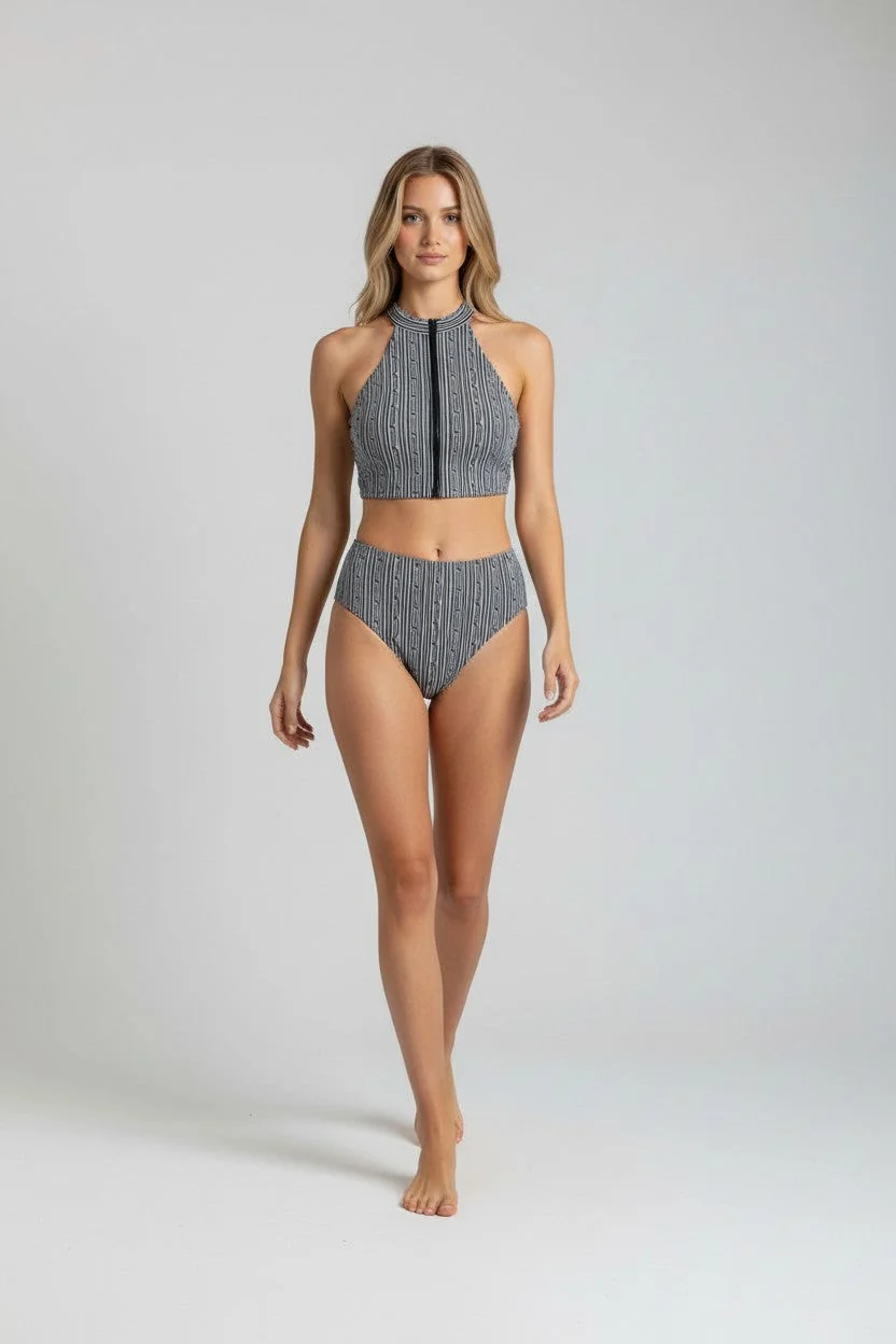 Sophisticated Christian Audigier 2 Piece Tankini Icon Print Swimsuit Casw22t011 Healthy
