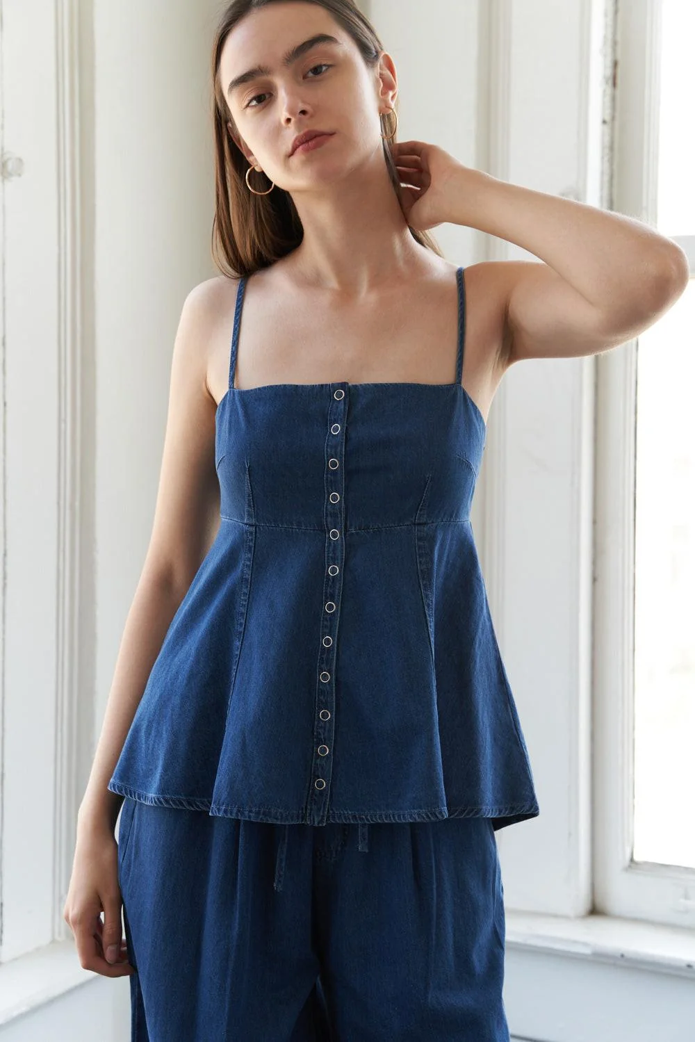 Organic Moments Lightweight Denim Top Authentic