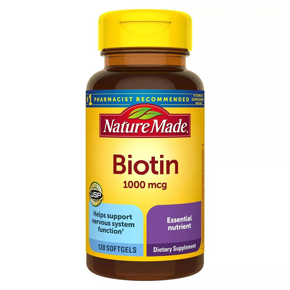 Top-Quality Nature Made Biotin 1000 Mcg Softgels 120 Ea Expertly Made