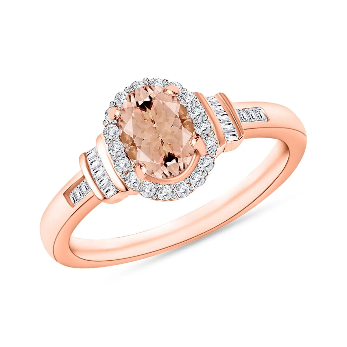Top-Quality HomeJewelryRingsHalo Rings 7904066 Excellent