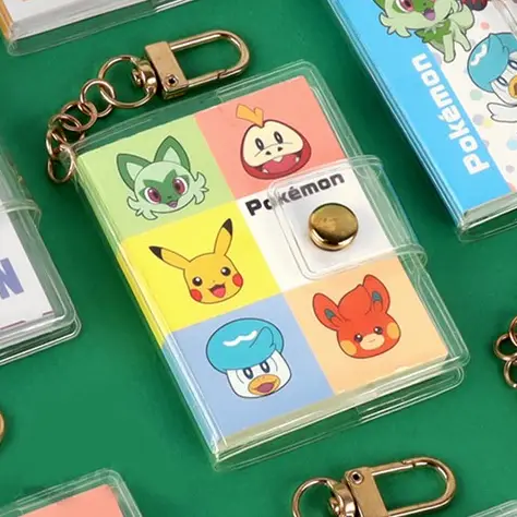 Crafted Pokemon Mini Notebook Keychain Excellent