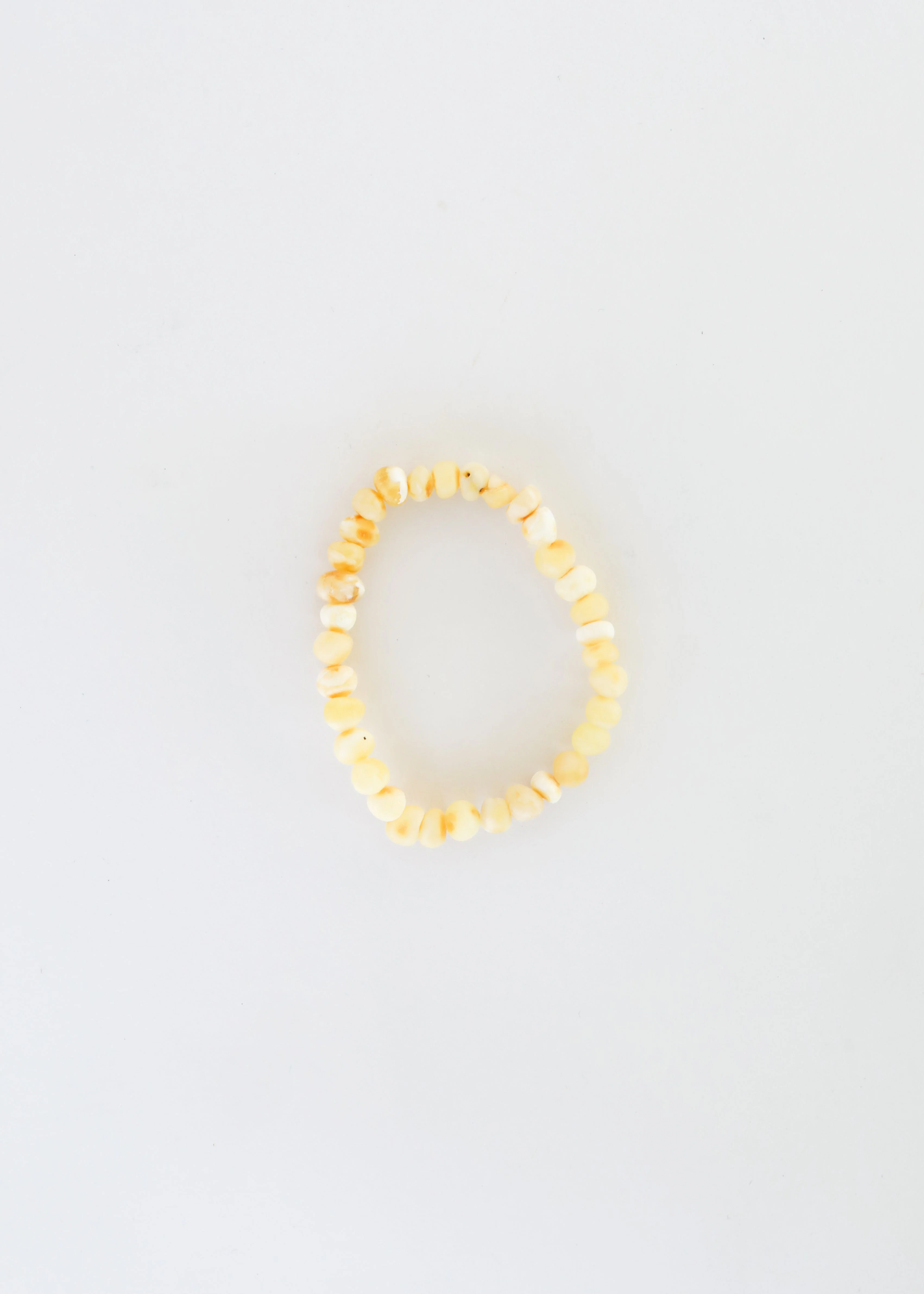 Stylish Raw Butterscotch Baltic Amber Adult Bracelet Powerful