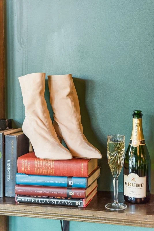 Flexible Rag Bone Brea Slouch Boot in Rosedst Authentic