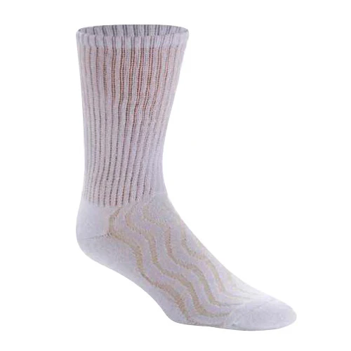 Selected Md Diabetic Seamless Toe Crew Socks Large Unisex - 1 Pr Fine Crafted
