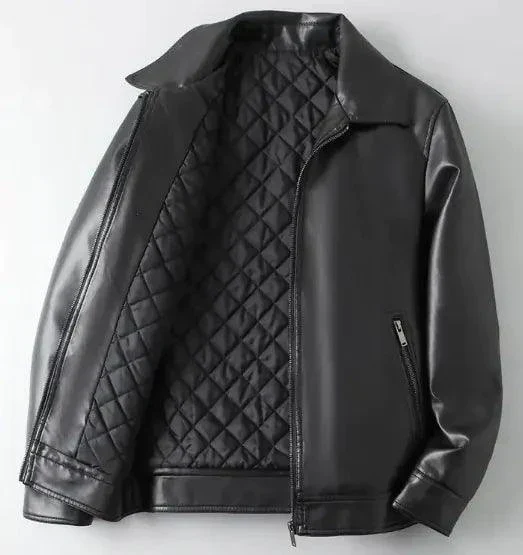 Soft Men's Autumn-Winter Leather Sports Jacket Trusted