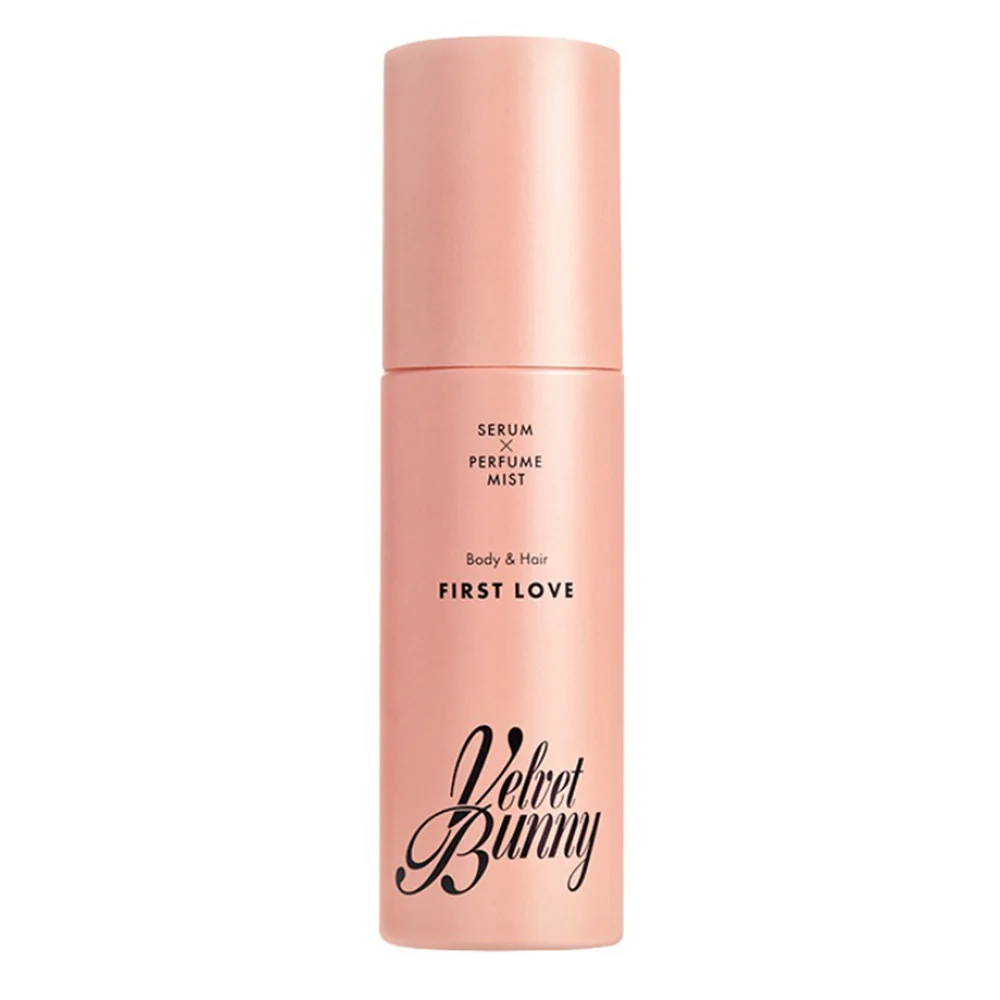Stylish Velvet Bunny Perfumed Body and Hair Mist Serum First Love Rose Shine 2.7Oz 80ml Prestigious