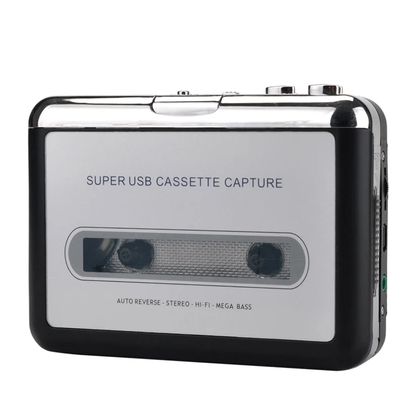 Certified Portable Cassette To MP3 Converter And Tape Player Easy-to-Use