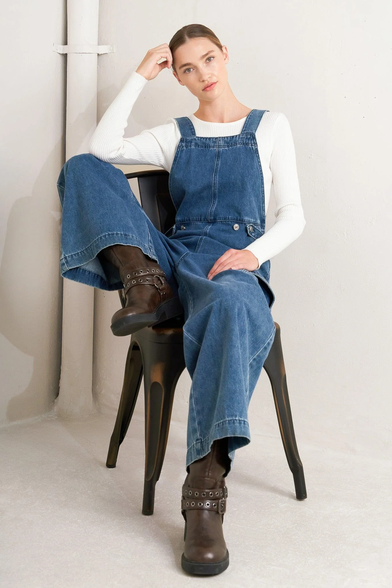Sustainable Let Me Talk Denim Cargo Pants Effective