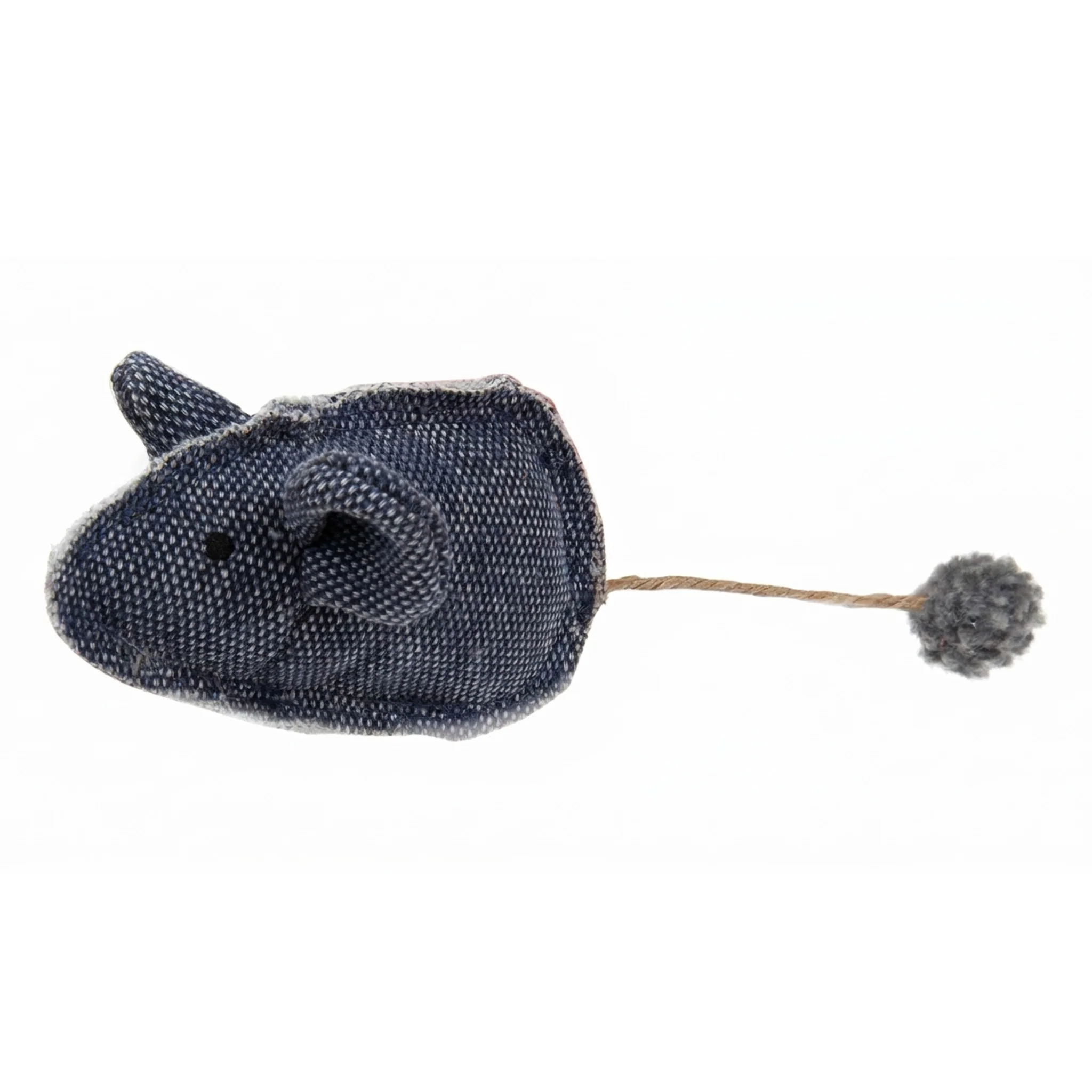 First-Class Pet Life Pompom Kitty Mouse Plush Catnip Cat Toy Artisan