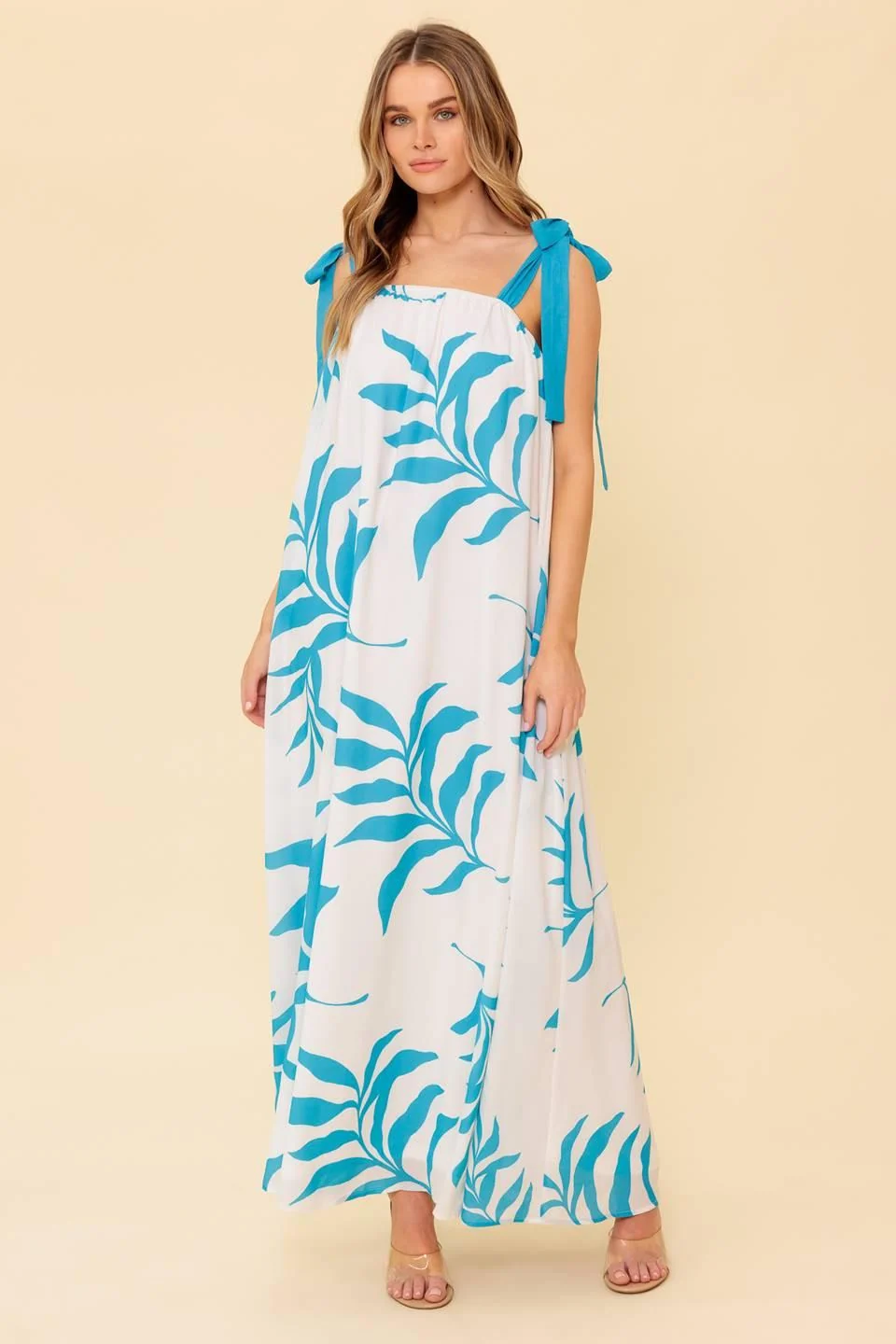 User-Friendly Amalfi Coast Woven Maxi Dress Recyclable