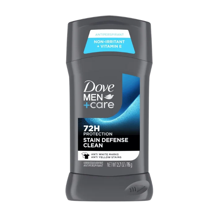 Eco-Friendly Dove Men Plus Care Stain Defense Antiperspirant Deodorant Stick Clean 2.7 Oz Excellent