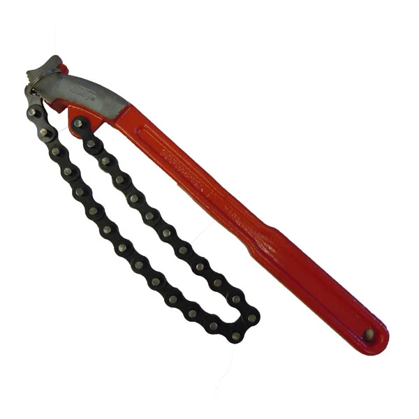 Smooth 12 Ratcheting Ratchet Large Steel Chain Link Grip Pipe Wrench Plumbing Tool Crafted