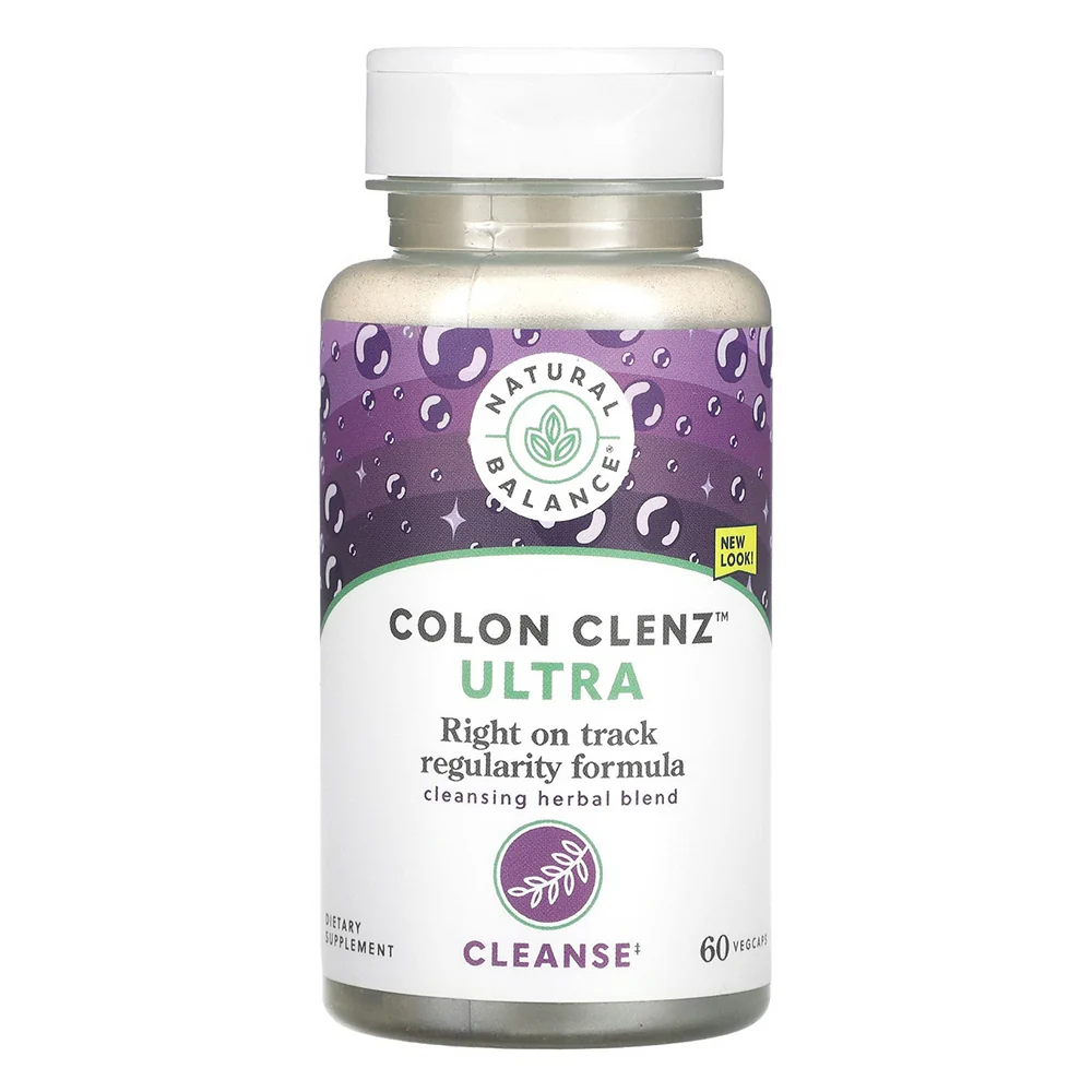 Proven Natural Balance Ultra Colon Clenz Vegetarian Capsules 60 Ea Easy-to-Use