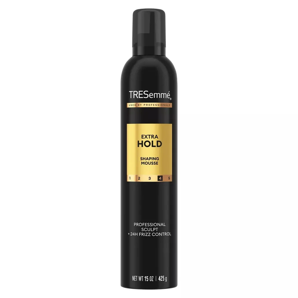 Certified Tresemme Extra Hold Hair Shaping Mousse Sculpt and Frizz Control 15Oz 425g Exclusive