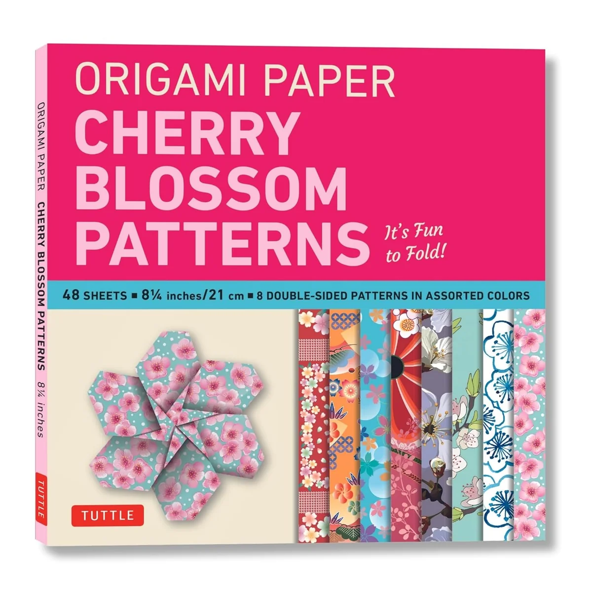 Versatile Origami Paper Cherry Blossom Patterns Flexible