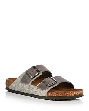 User-Friendly Birkenstock Arizona Leather Textile Sandals Regular Environmentally Friendly