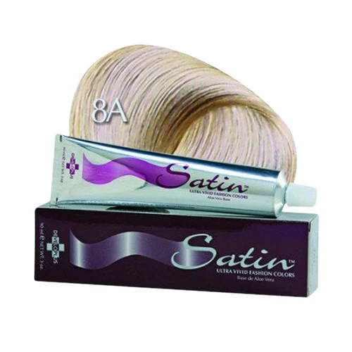 Crafted Developlus Satin Hair Color 8A Light Ash Blonde 3 Oz Outstanding