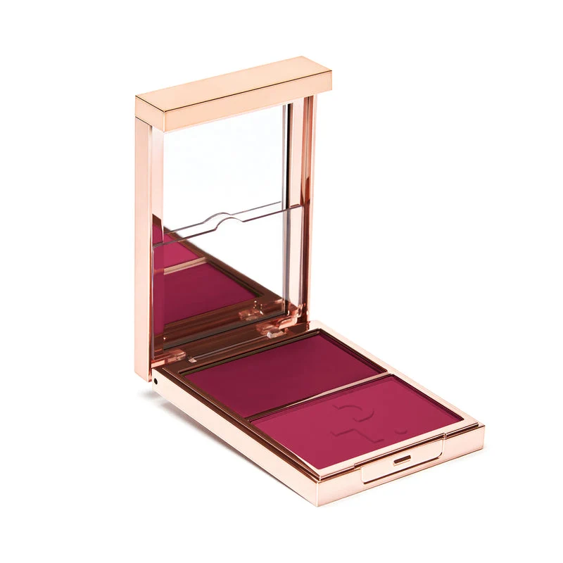 Authentic PATRICK TA MAJOR HEADLINES - DOUBLE-TAKE CREME POWDER BLUSH DUO shes wanted Artisan