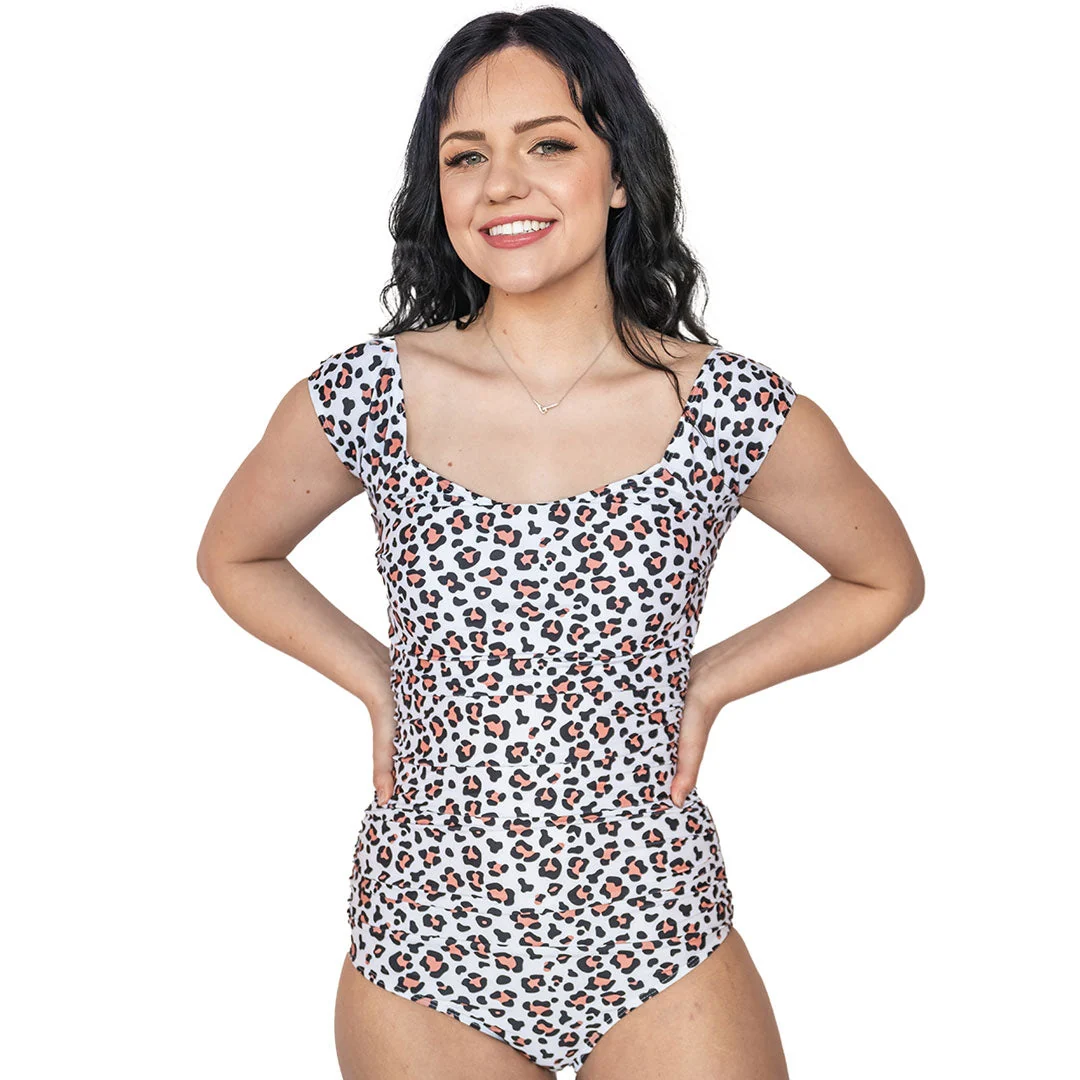 Comfortable Bardot One Piece Swimsuit Fashionable