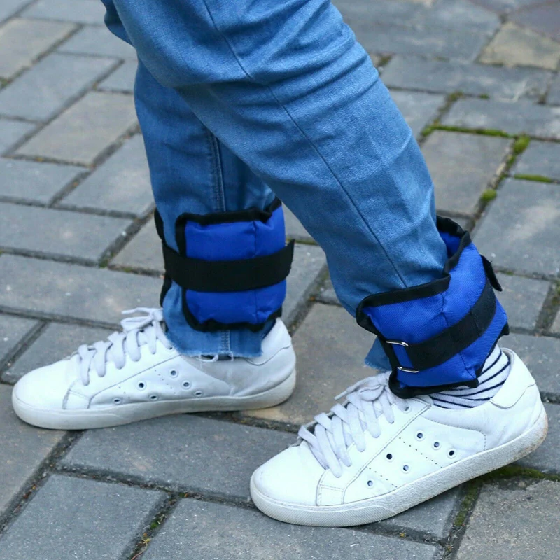 Fine Crafted Premium Adjustable Workout Exercise Ankle Leg Weights Clean